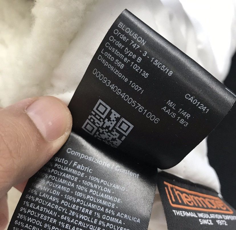 Calvin Klein 205W39NYC BY RALF SIMONS SHEARLING OVERSIZED JACKET Size US XXL / EU 58 / 5 - 11 Thumbnail
