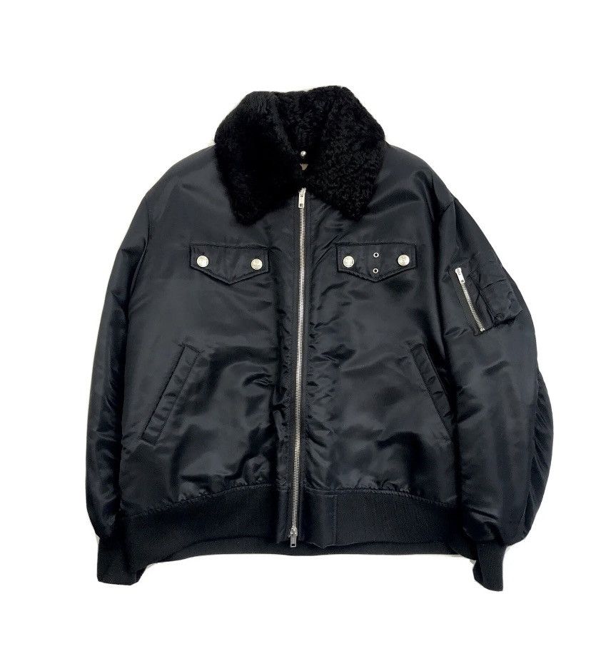 Calvin Klein 205W39NYC BY RALF SIMONS SHEARLING OVERSIZED JACKET Size US XXL / EU 58 / 5 - 1 Thumbnail