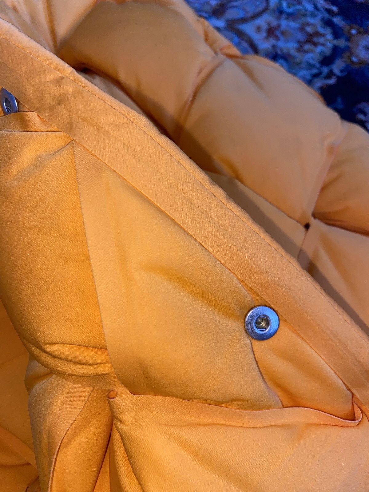 Bottega Veneta BOTTEGA VENETA TANGERINE INTRECCIATO TECH NYLON VEST GILET Size US XL / EU 56 / 4 - 11 Thumbnail