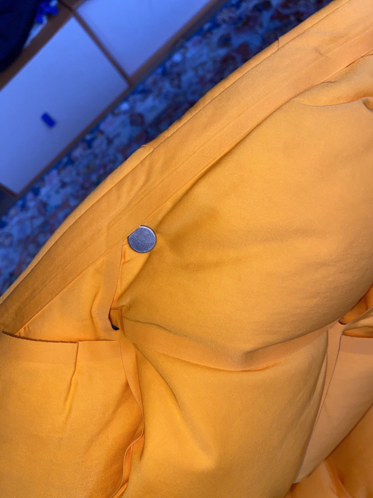 Bottega Veneta BOTTEGA VENETA TANGERINE INTRECCIATO TECH NYLON VEST GILET Size US XL / EU 56 / 4 - 12 Thumbnail