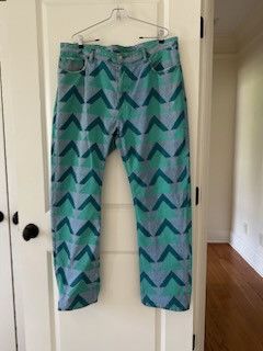 Acne Studios Archive Acne Studios Print Denim Jeans Size US 36 / EU 52 - 1 Thumbnail