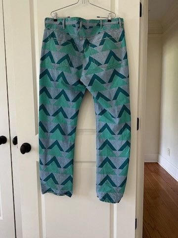 Acne Studios Archive Acne Studios Print Denim Jeans Size US 36 / EU 52 - 2 Thumbnail
