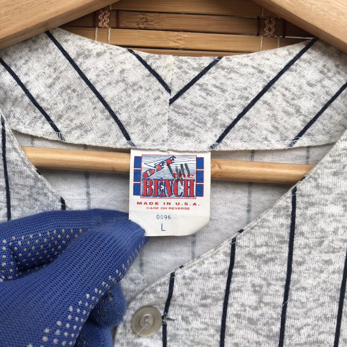 New York Yankees × Vintage RARE 80S Vintage NY Yankees baseball shirt Size US L / EU 52-54 / 3 - 6 Thumbnail