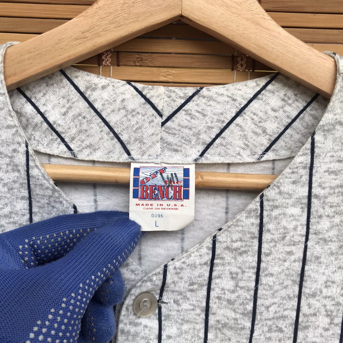New York Yankees × Vintage RARE 80S Vintage NY Yankees baseball shirt Size US L / EU 52-54 / 3 - 5 Thumbnail