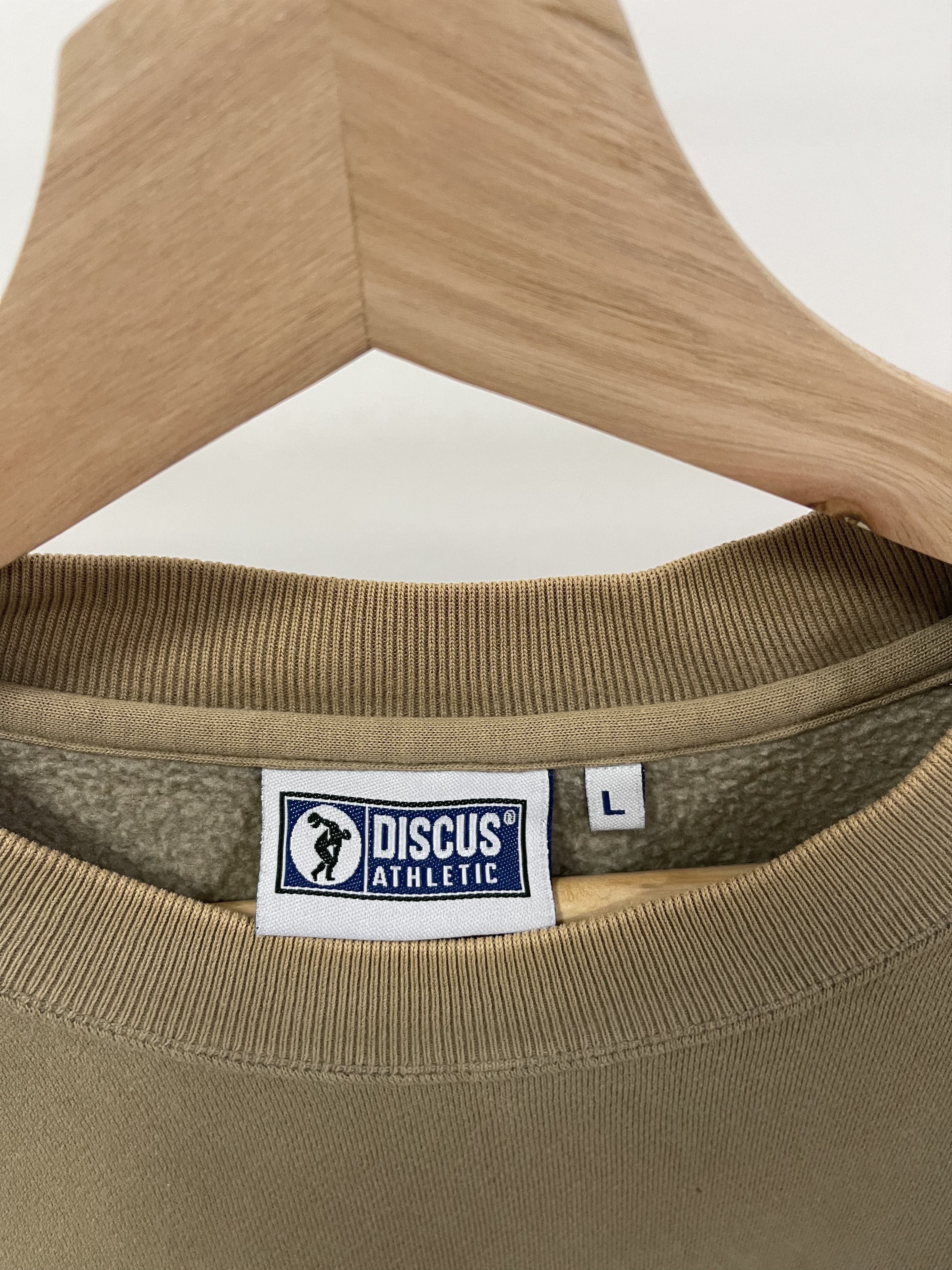 Vintage Vintage Discus Athletic Blank Brown Sweatshirt Size US M / EU 48-50 / 2 - 10 Thumbnail