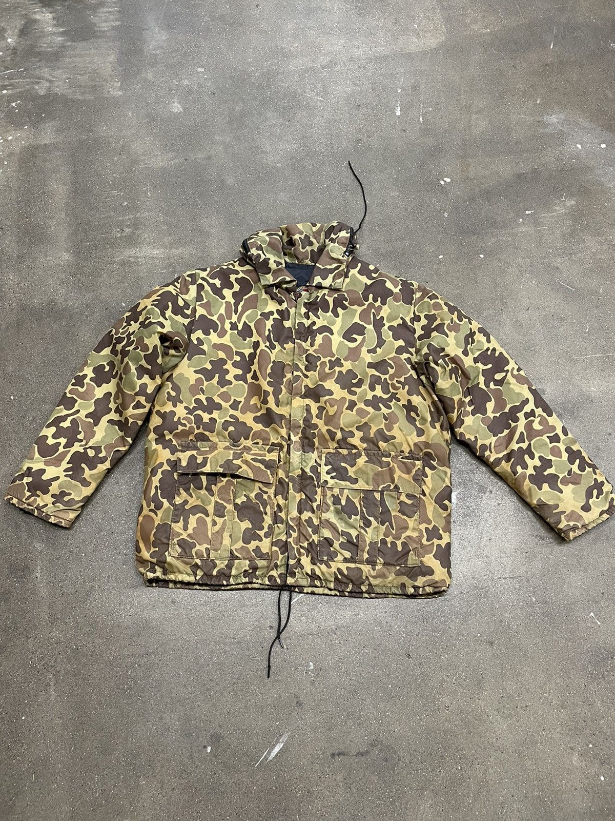 Vintage Vintage Stearns Life Jacket Camo Jacket Size US XL / EU 56 / 4 - 1 Thumbnail