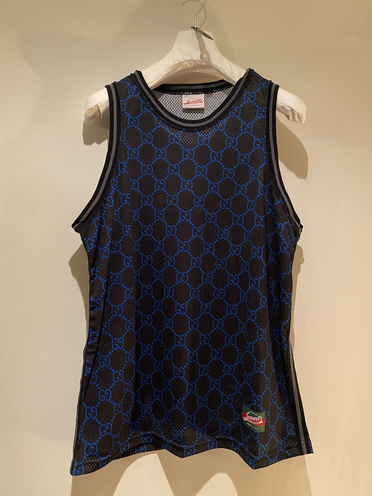 Market Chinatown Market x Leonard parody Gucci monogram Tank top Size US XL / EU 56 / 4 - 1 Thumbnail