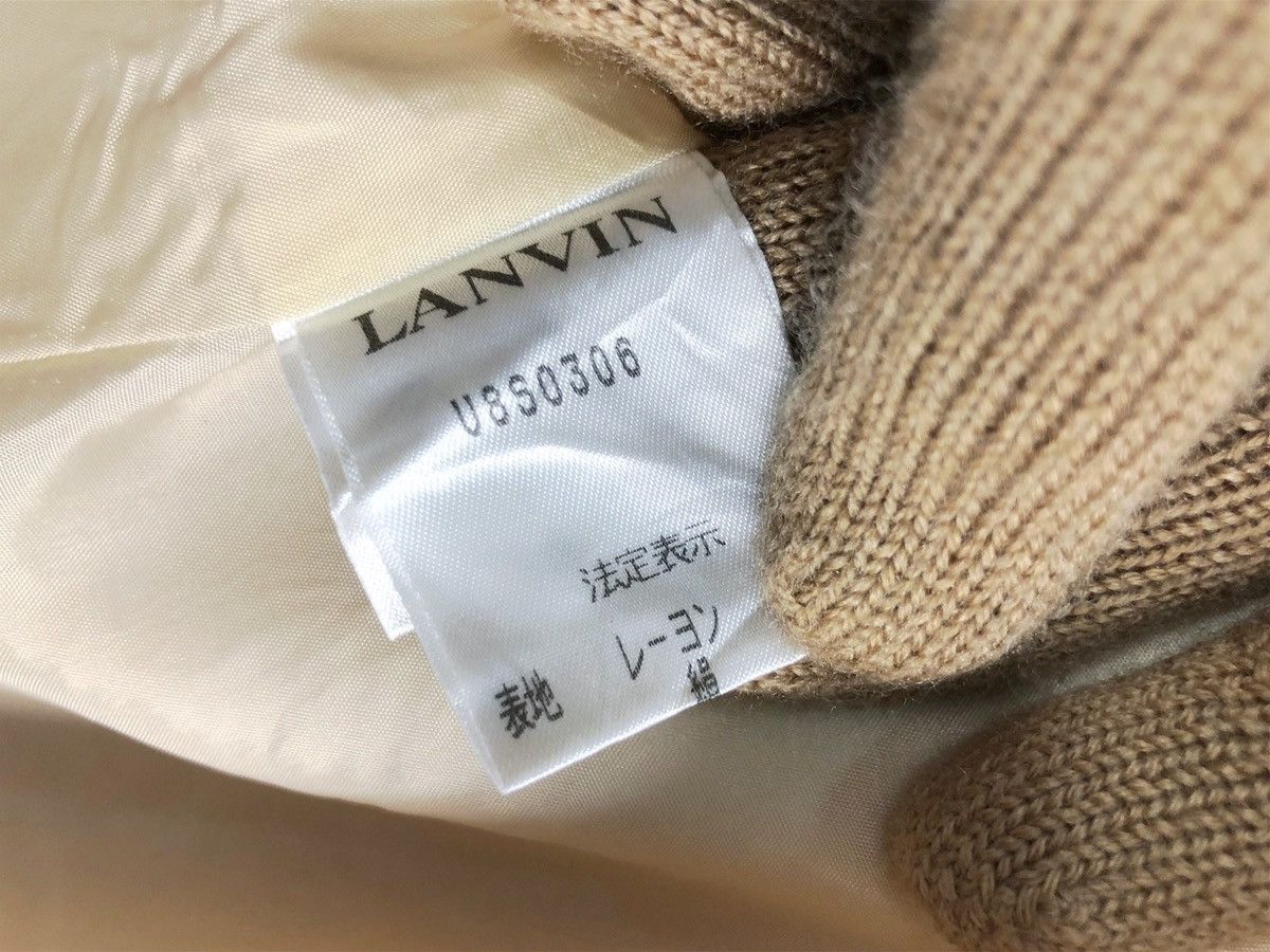Lanvin × Vintage Rare Vintage Lanvin Jacket Suit Size M / US 6-8 / IT 42-44 - 10 Thumbnail