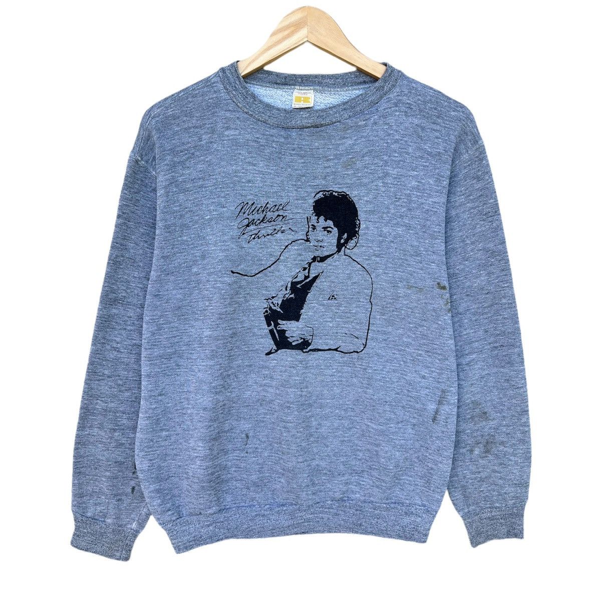 Vintage 70s Russell Michael Jackson Crewneck Sweatshirt 
