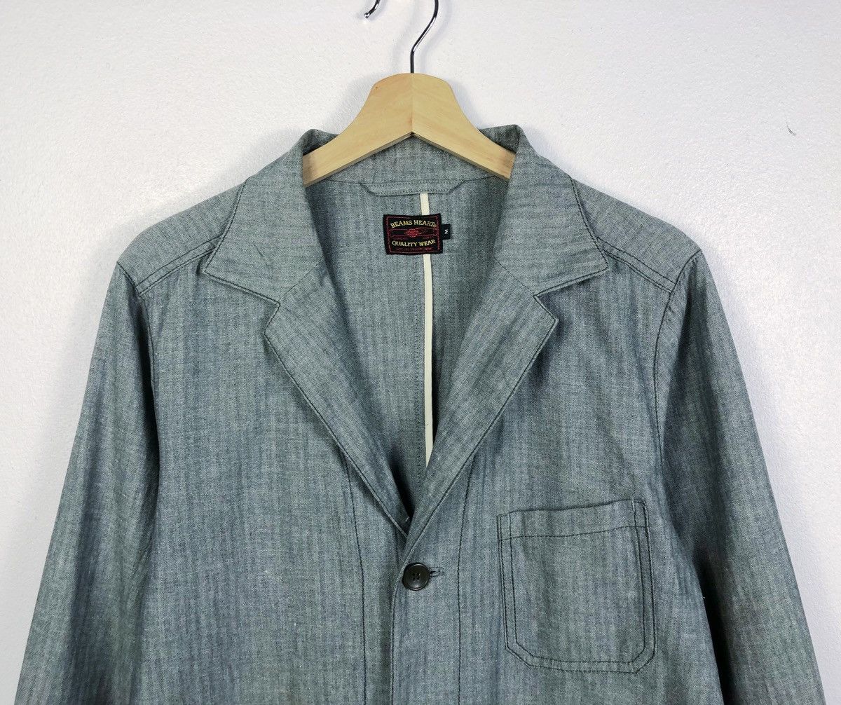 Beams Japan Rare Beams Japan Button Long Jacket Size US M / EU 48-50 / 2 - 2 Thumbnail