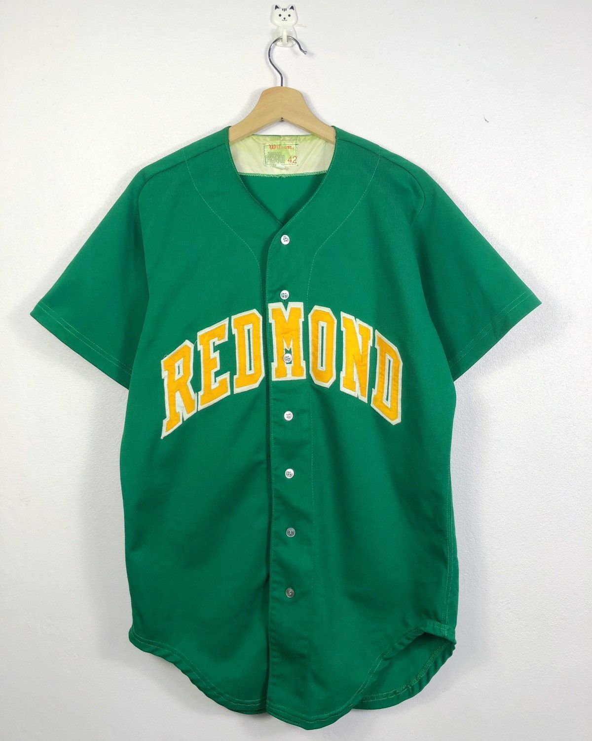 MLB Rare Vintage Wilson X Redmond MLB Jersey Made in USA Size US L / EU 52-54 / 3 - 1 Thumbnail