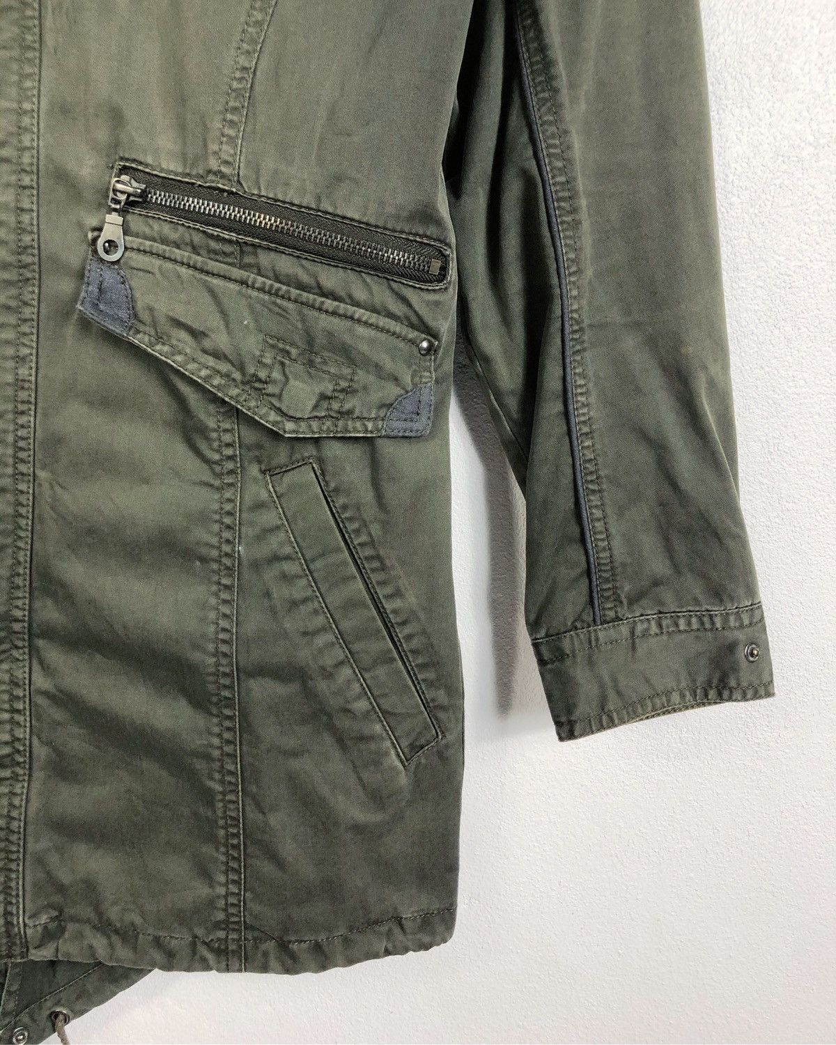 If Six Was Nine In The Attic Japan Multipockets Fishtail Hoodie Parka Jacket Size US M / EU 48-50 / 2 - 6 Thumbnail