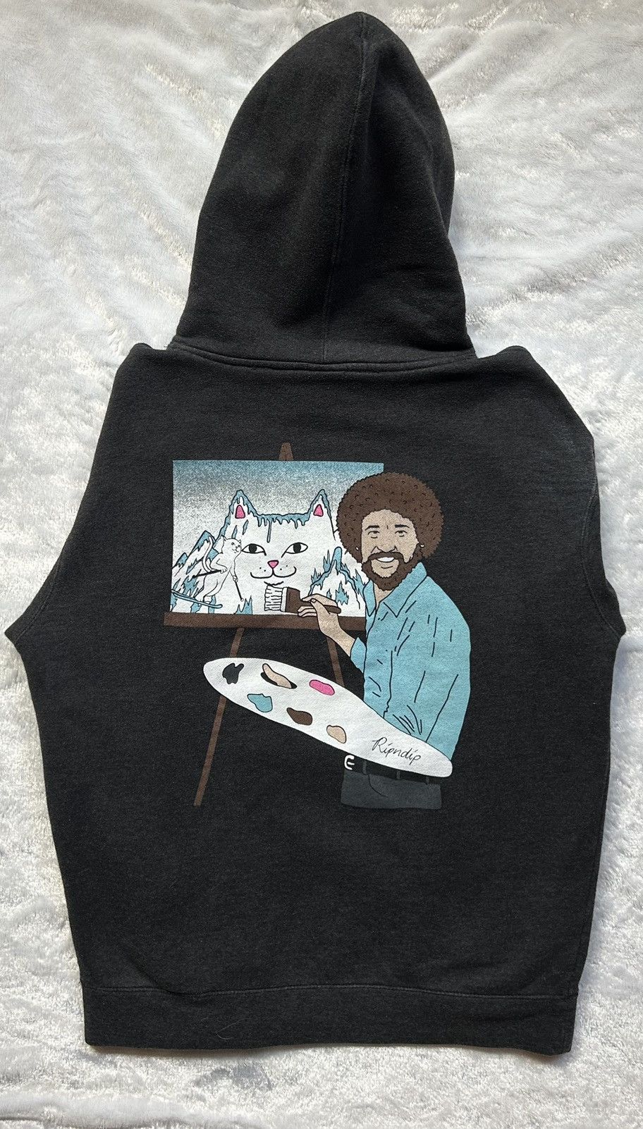 Bob ross hot sale hoodie ripndip