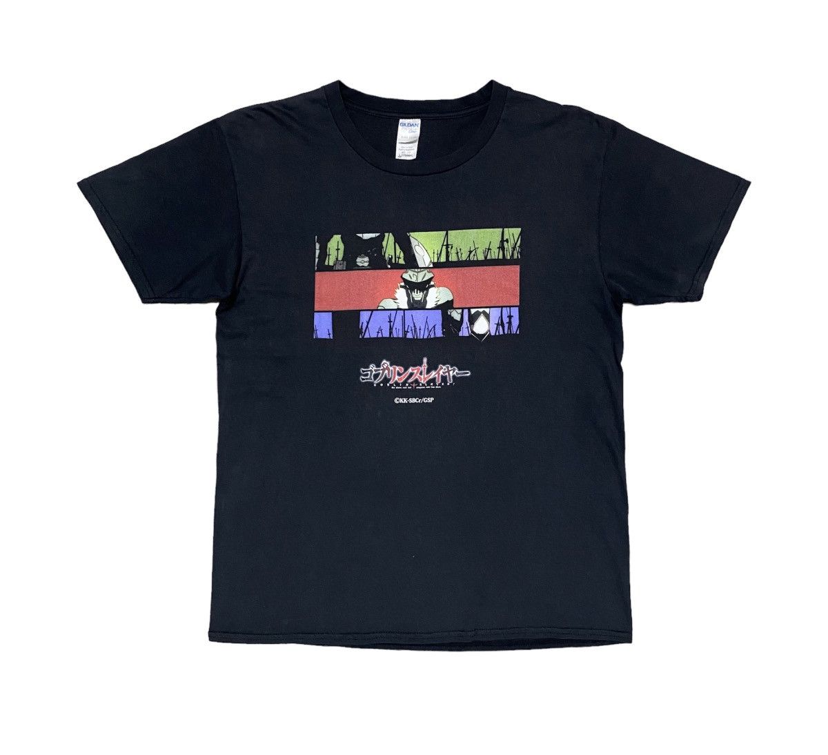 Anime × Cartoon Network 💥RARE💥 Anime Goblin Slayer Anime Series Promo Tshirt Size US L / EU 52-54 / 3 - 1 Thumbnail