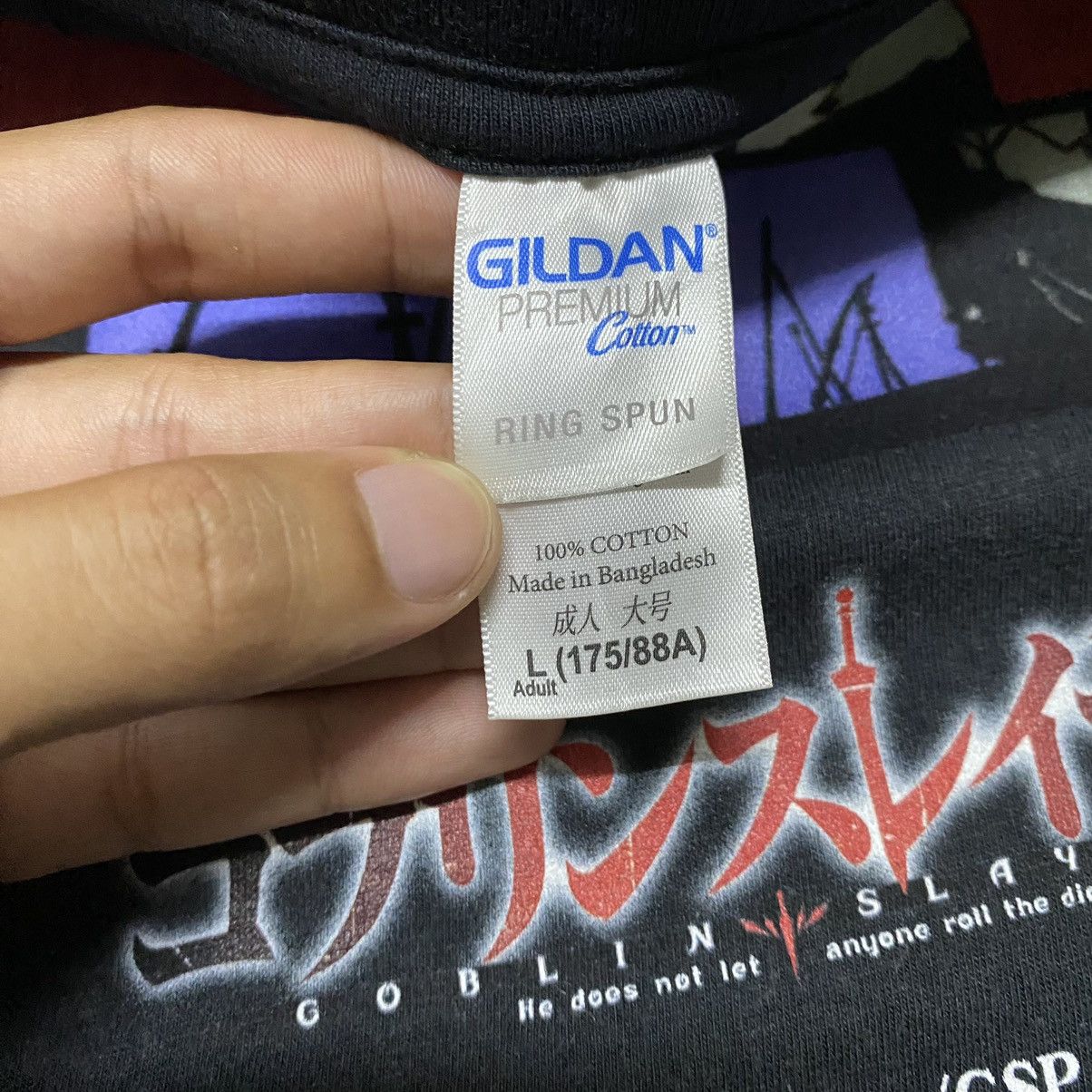 Anime × Cartoon Network 💥RARE💥 Anime Goblin Slayer Anime Series Promo Tshirt Size US L / EU 52-54 / 3 - 4 Thumbnail