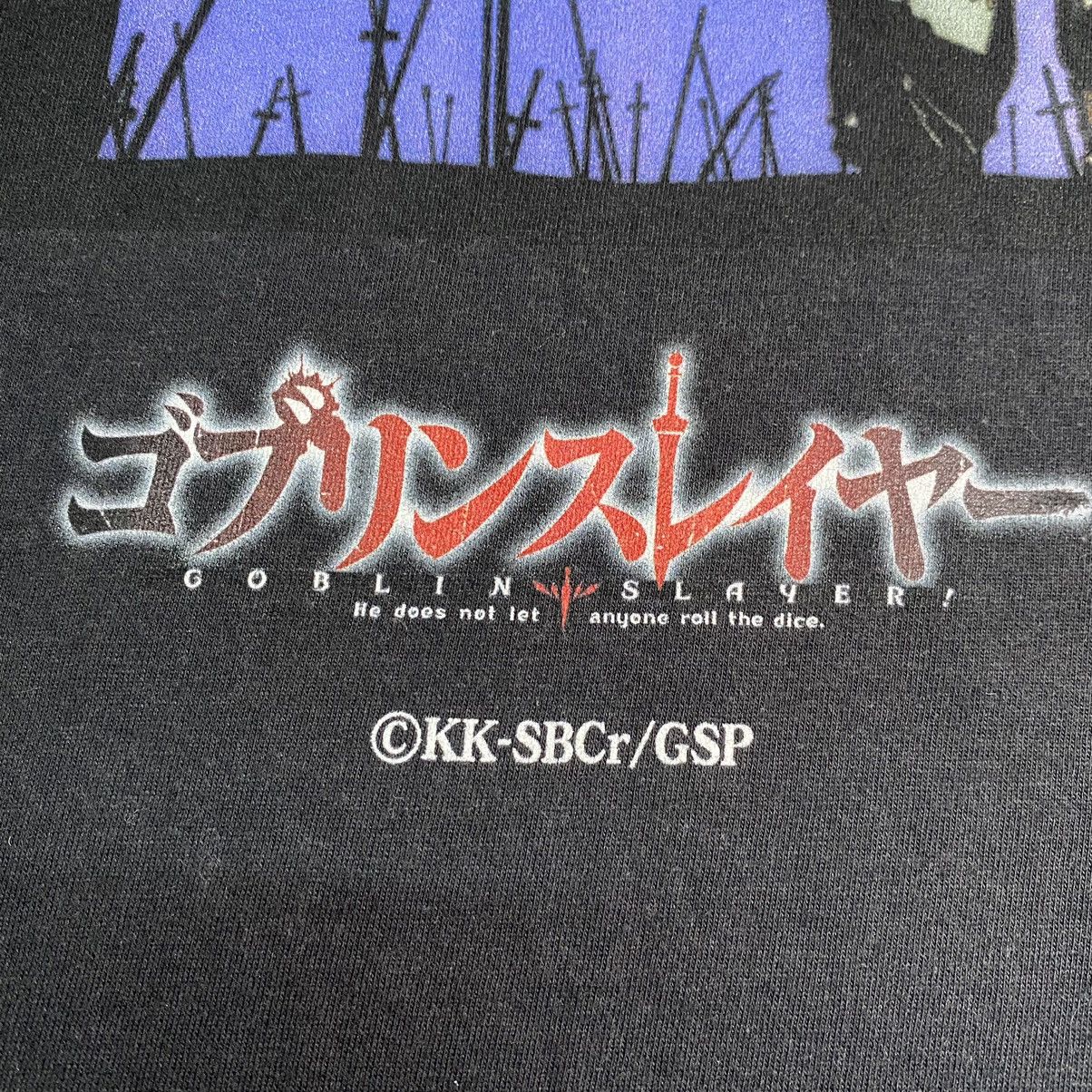 Anime × Cartoon Network 💥RARE💥 Anime Goblin Slayer Anime Series Promo Tshirt Size US L / EU 52-54 / 3 - 7 Thumbnail