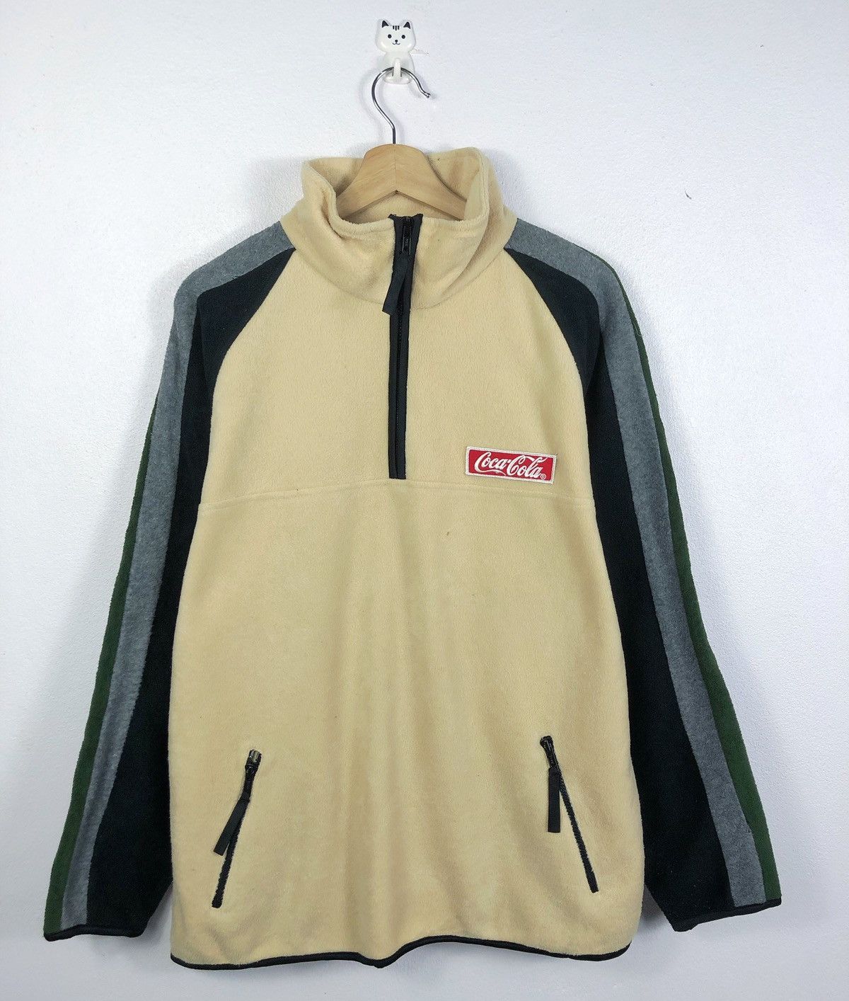 Coca Cola × Vintage Rare Vintage 1997 Coca Cola Coke Fleece Sweatshirt Size US L / EU 52-54 / 3 - 1 Thumbnail