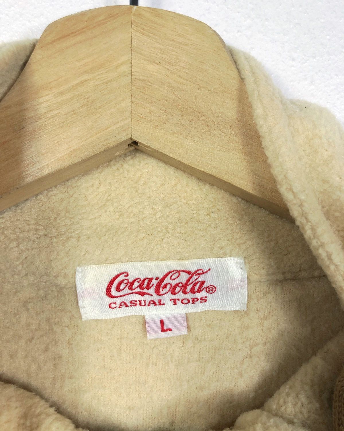 Coca Cola × Vintage Rare Vintage 1997 Coca Cola Coke Fleece Sweatshirt Size US L / EU 52-54 / 3 - 8 Thumbnail