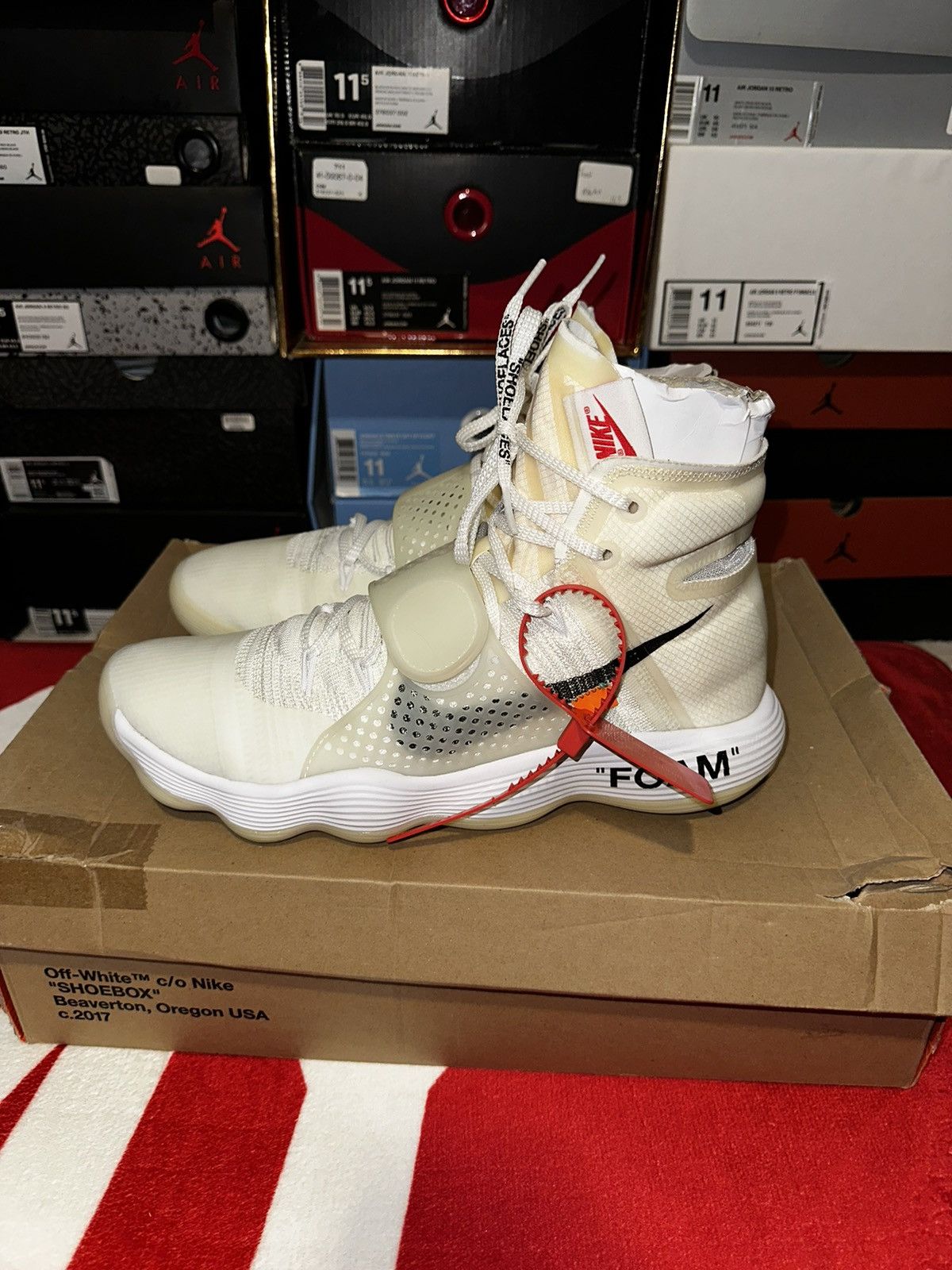 nike off white hyperdunk price