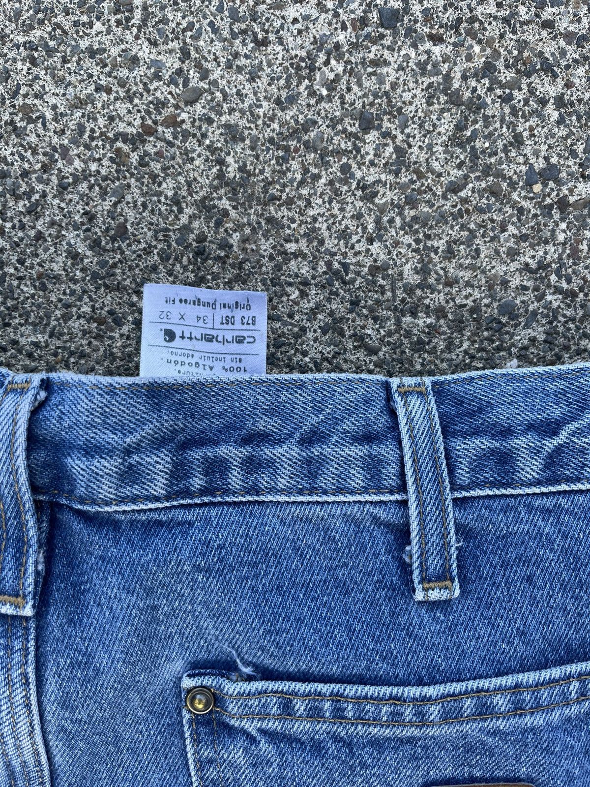 Carhartt Double Knee ‘Denim’