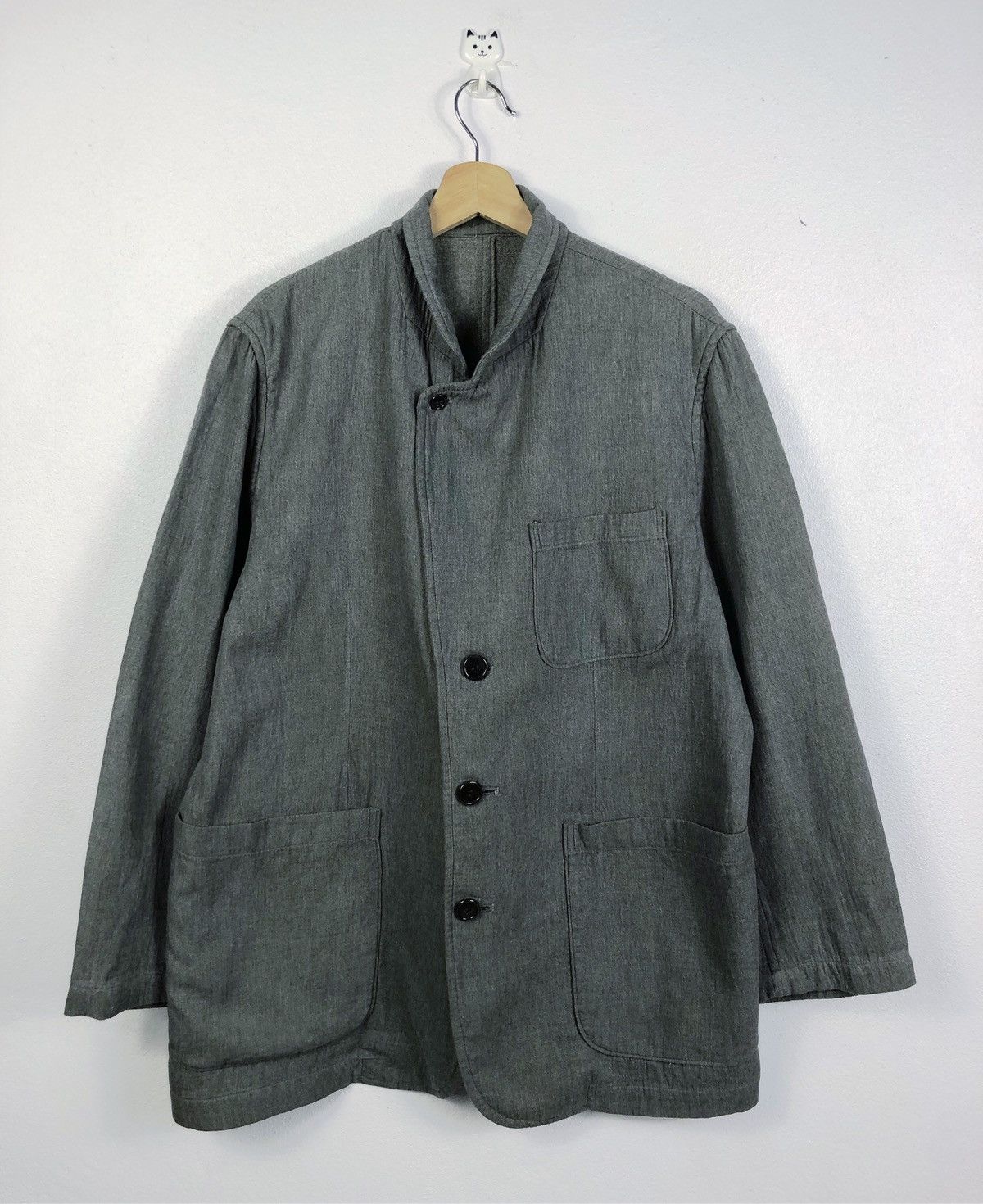 Hai Sporting Gear × Issey Miyake × Vintage Rare Vintage Hai Sporting Gear Issey Miyake Button Jacket Size US M / EU 48-50 / 2 - 8 Thumbnail