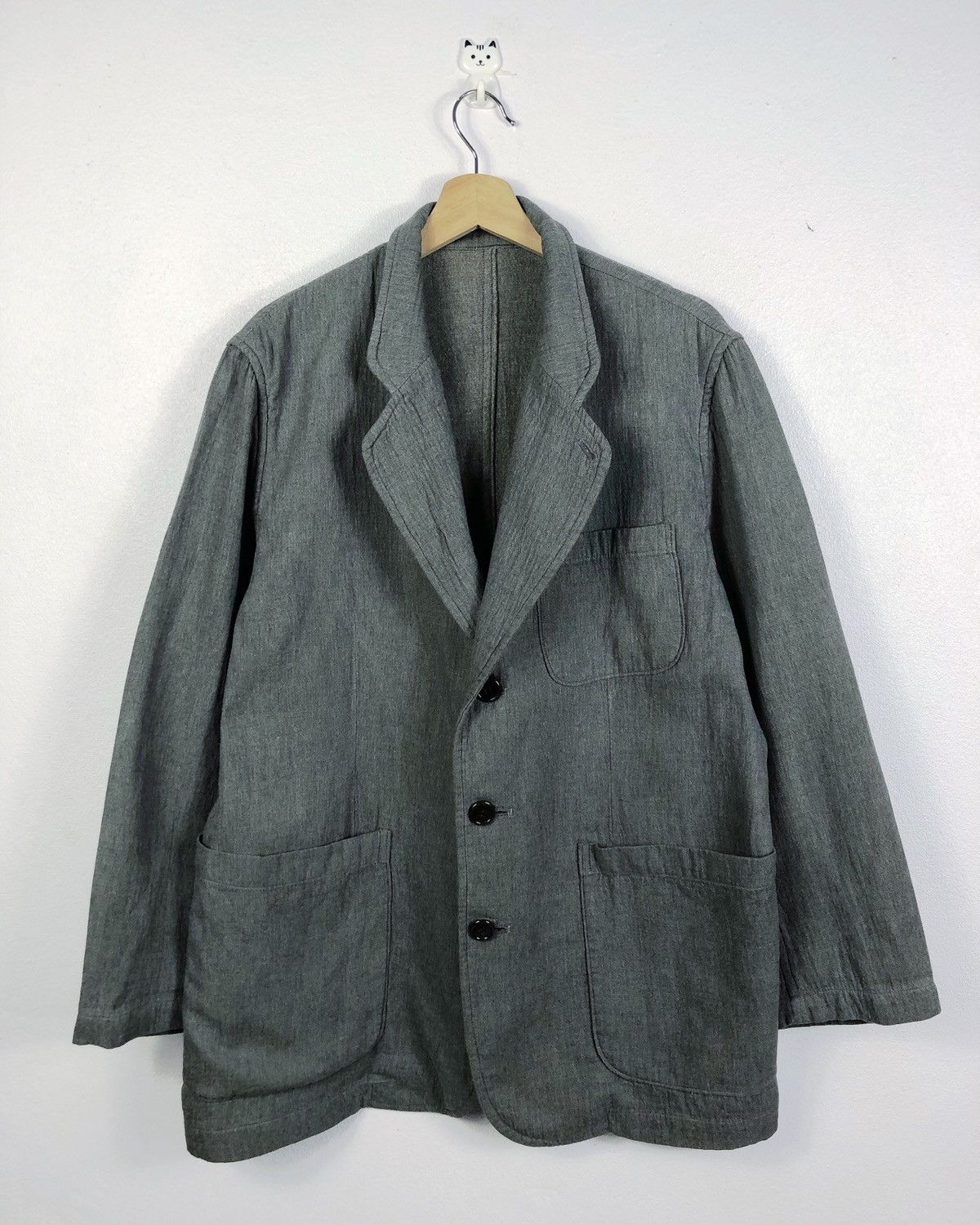 Hai Sporting Gear × Issey Miyake × Vintage Rare Vintage Hai Sporting Gear Issey Miyake Button Jacket Size US M / EU 48-50 / 2 - 1 Thumbnail