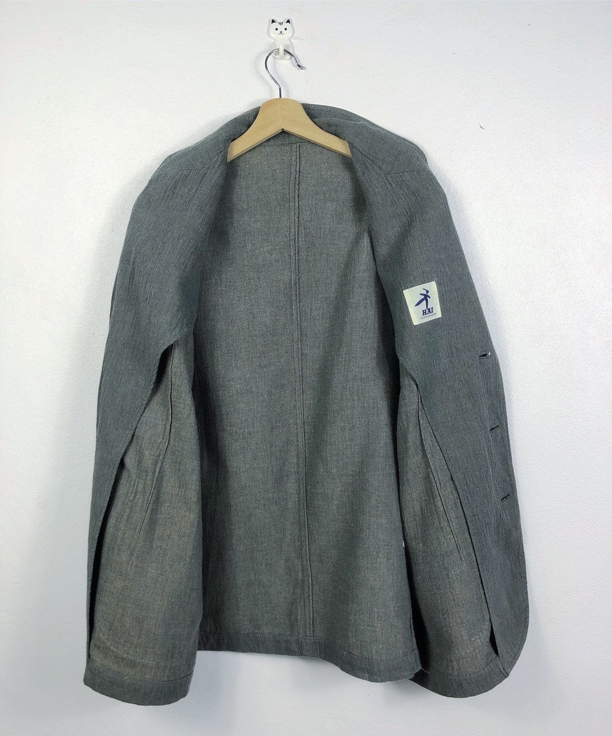 Hai Sporting Gear × Issey Miyake × Vintage Rare Vintage Hai Sporting Gear Issey Miyake Button Jacket Size US M / EU 48-50 / 2 - 9 Thumbnail