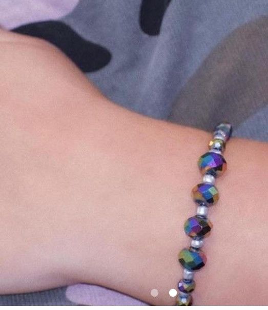 Jewelry SALE Rainbow and silver coloured bracelet Size ONE SIZE - 2 Thumbnail