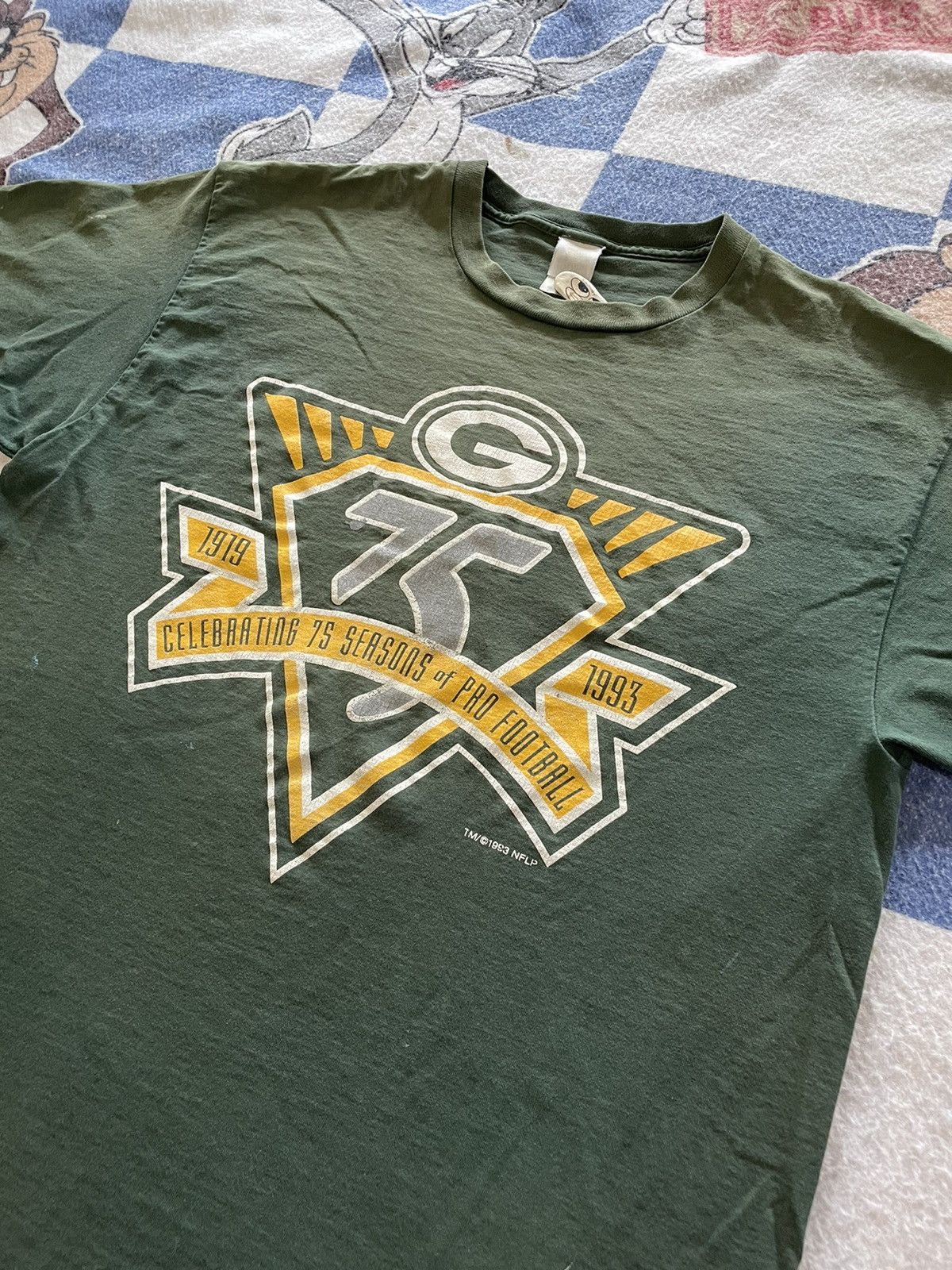 NFL Vintage Green Bay Packers tee Size US XL / EU 56 / 4 - 2 Thumbnail