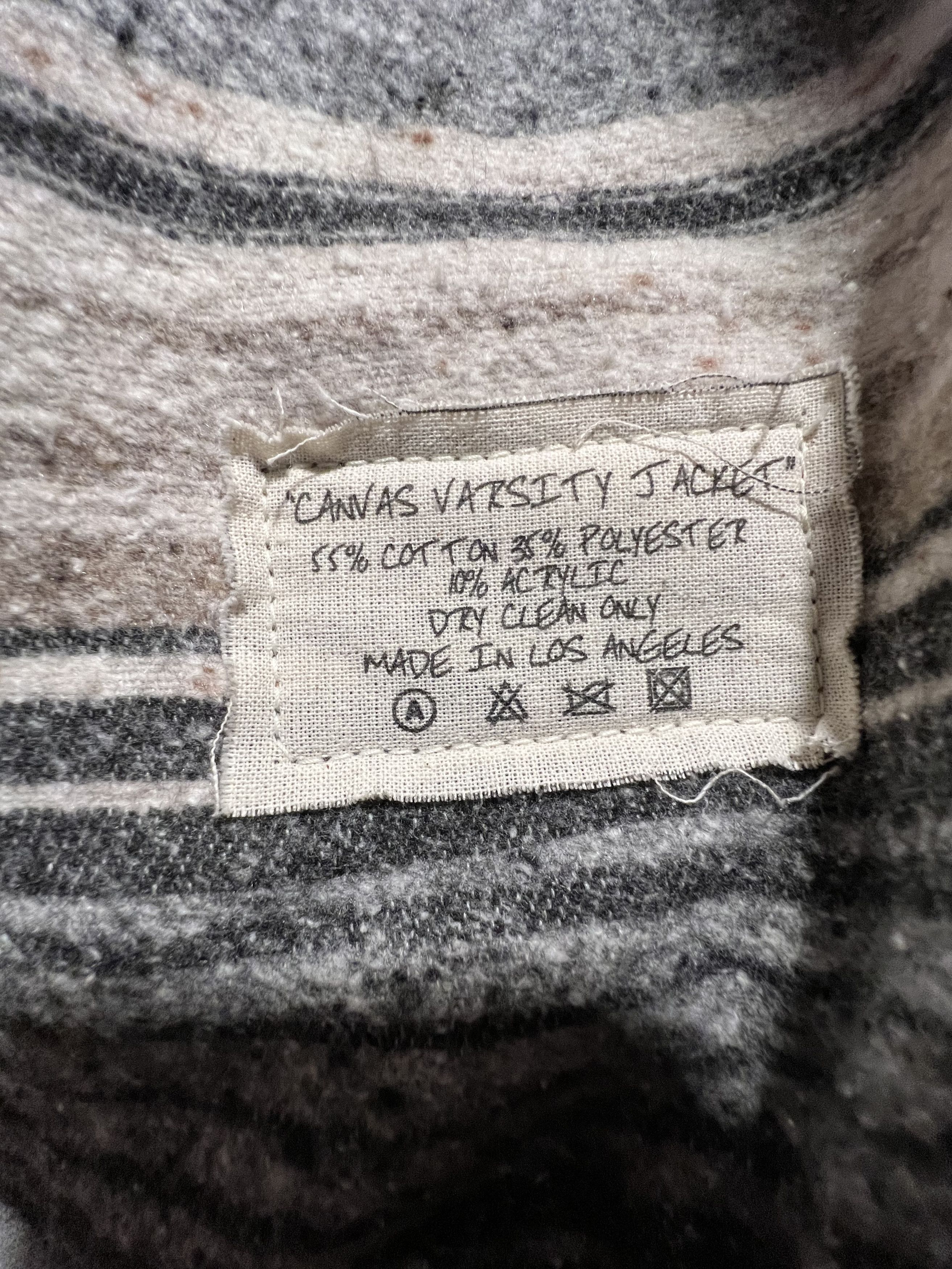 Greg Lauren Greg Lauren Canvas Varsity Jacket Size US L / EU 52-54 / 3 - 6 Thumbnail