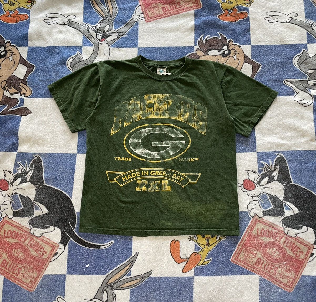NFL Vintage Green Bay Packers tee Size US XL / EU 56 / 4 - 1 Thumbnail