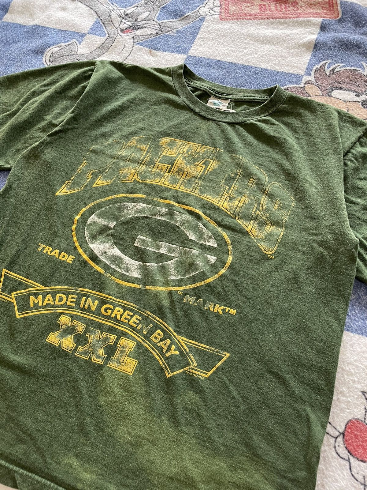 NFL Vintage Green Bay Packers tee Size US XL / EU 56 / 4 - 2 Thumbnail