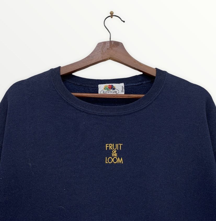 Fruit Of The Loom × Vintage Vintage 1990s Fruit of the loom Sweatshirt Size US L / EU 52-54 / 3 - 4 Thumbnail