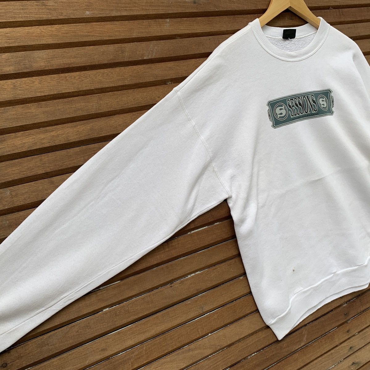Sessions Vintage 1990s Sessions American Made Skateboard Sweatshirt Size US M / EU 48-50 / 2 - 5 Thumbnail