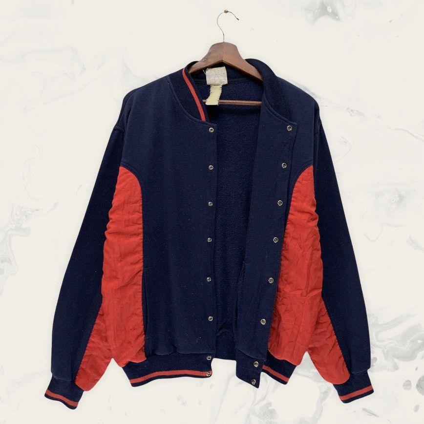 Adidas × Vintage Rare! Vintage 80s Adidas Snap Button Jacket Size S / US 4 / IT 40 - 3 Thumbnail