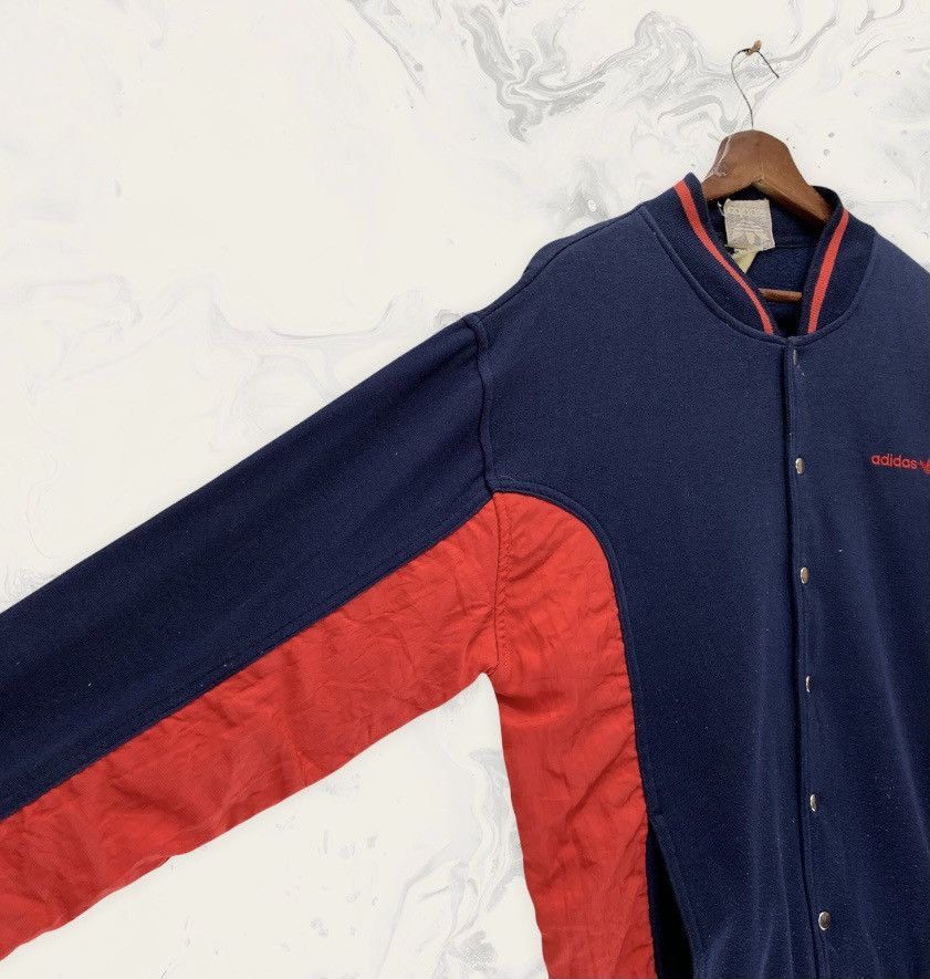 Adidas × Vintage Rare! Vintage 80s Adidas Snap Button Jacket Size S / US 4 / IT 40 - 8 Thumbnail