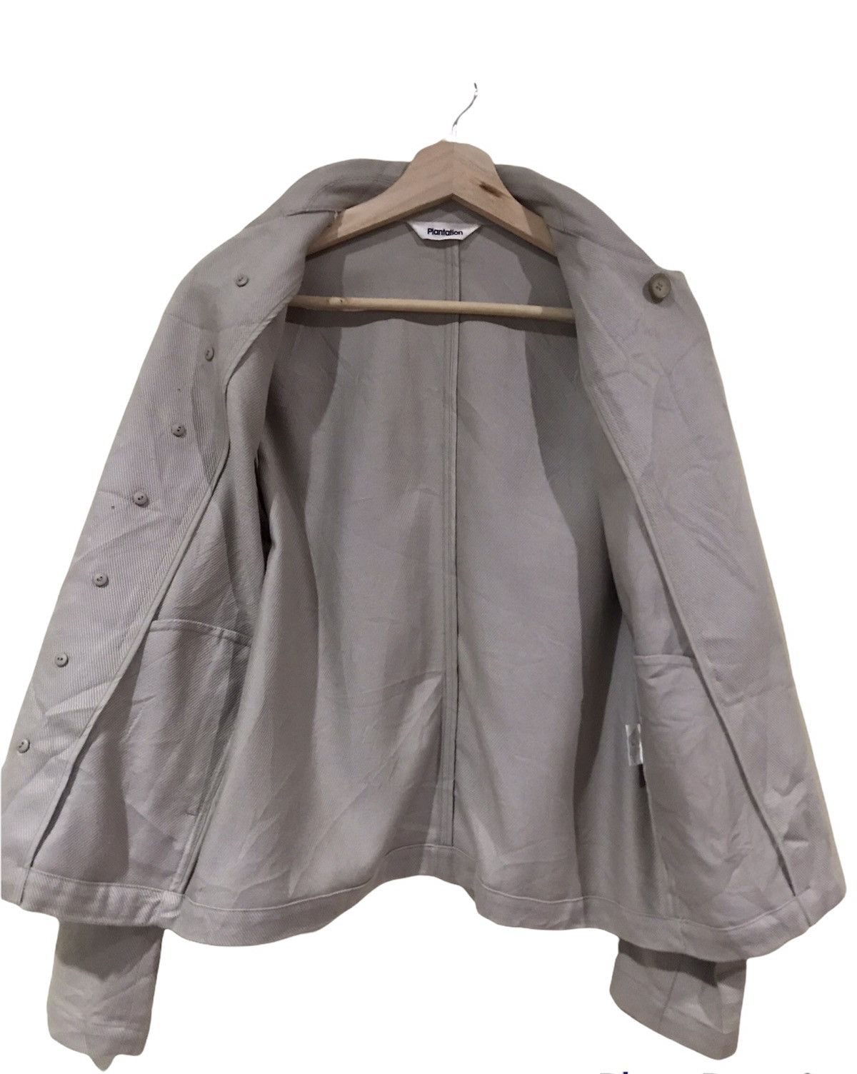 Issey Miyake Plantation By Issey Miyake Cream Button Up Jacket Size US S / EU 44-46 / 1 - 3 Thumbnail