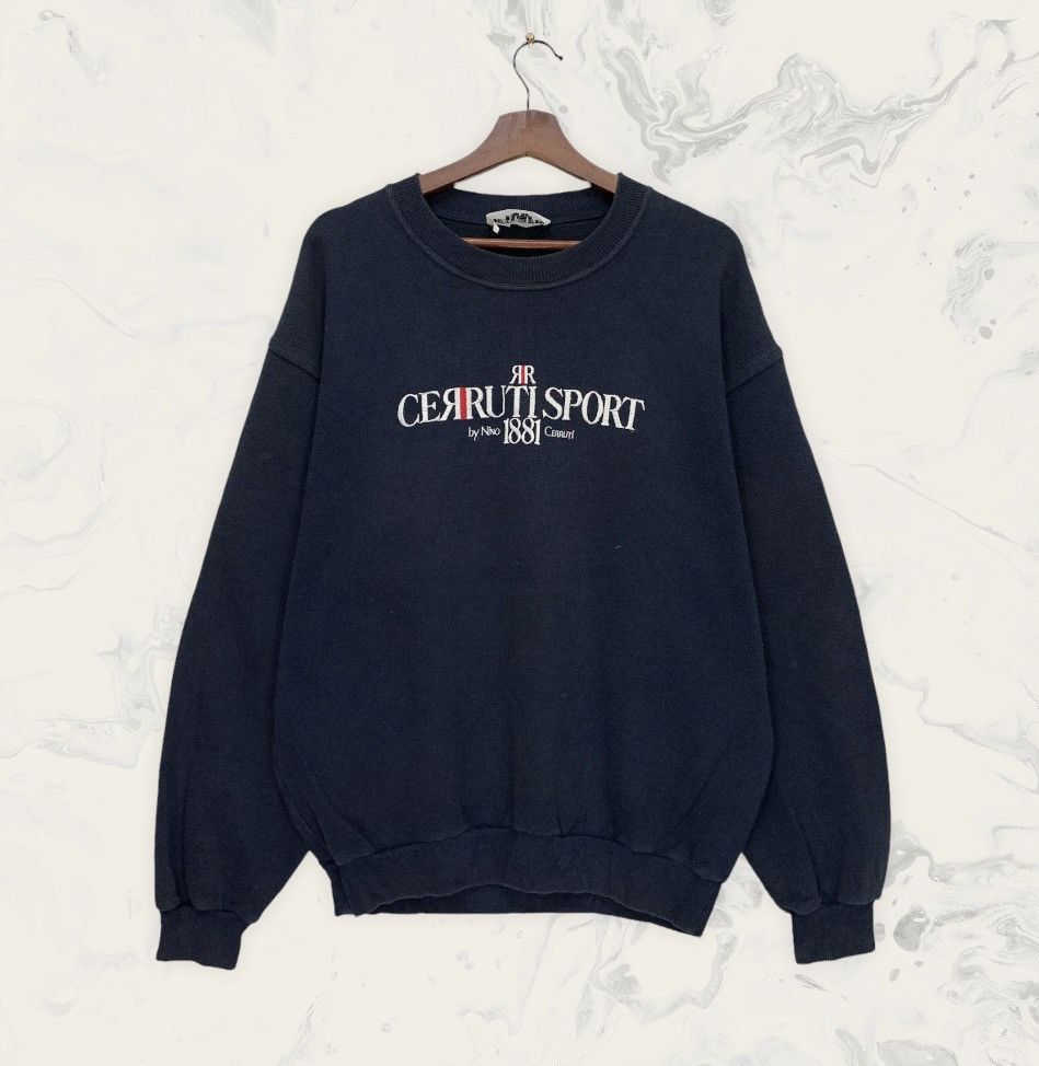 Cerruti 1881 × Vintage Cerruti 1881 Sport Italy By Nino Cerruti Sweatshirt Size US L / EU 52-54 / 3 - 1 Thumbnail