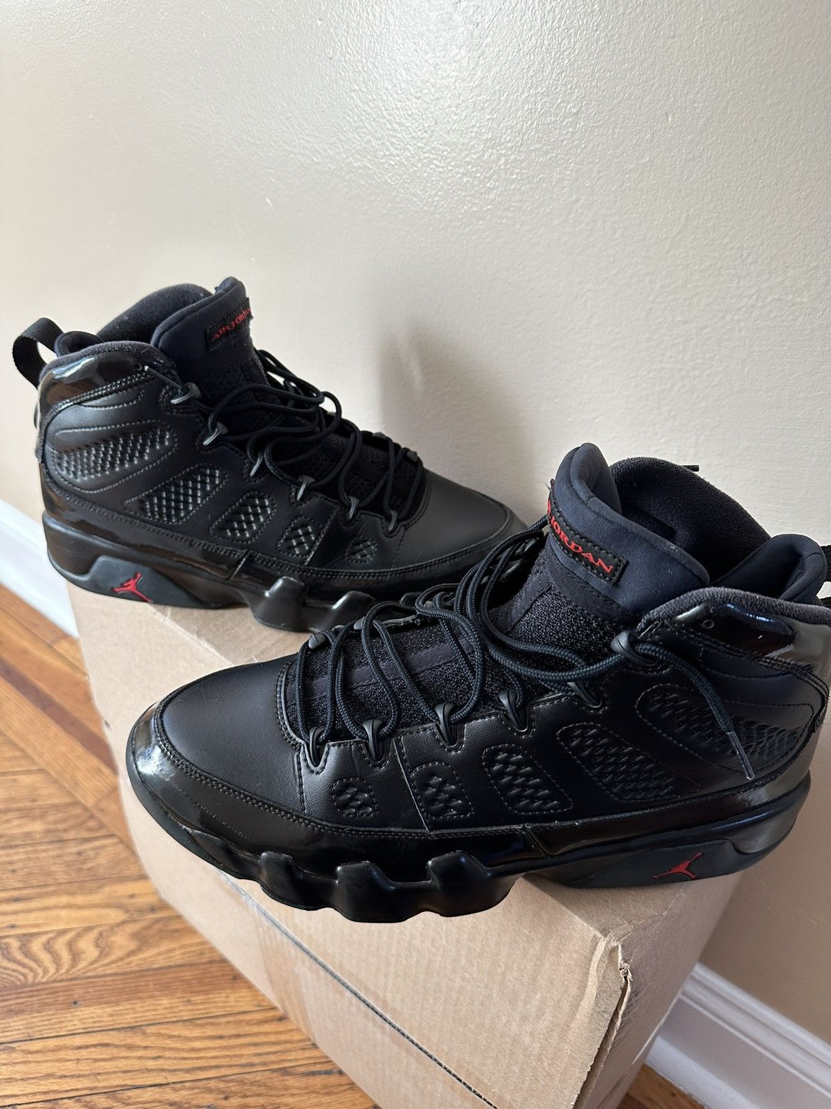 jordan 9 patent leather