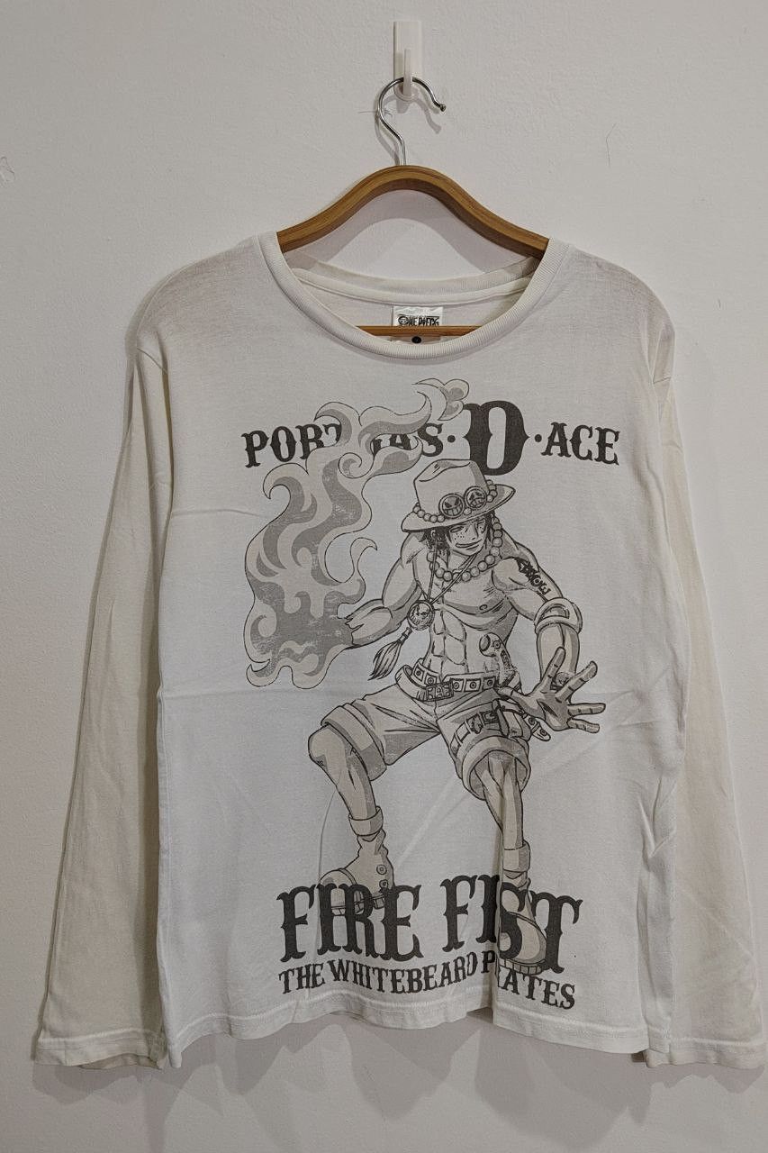 Anime × Cartoon Network × One Piece One Piece Portugase De Ace Mugiwara Pirates Size US M / EU 48-50 / 2 - 2 Thumbnail