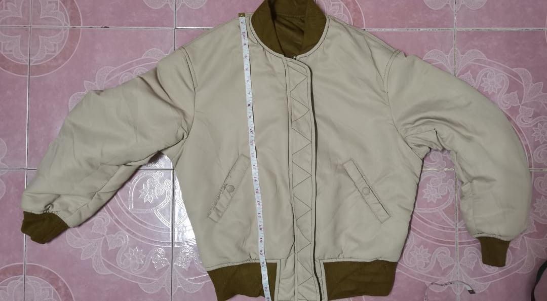 Japanese Brand Uniqlo U Reversible MA-1 Bomber Jacket Size US M / EU 48-50 / 2 - 7 Thumbnail
