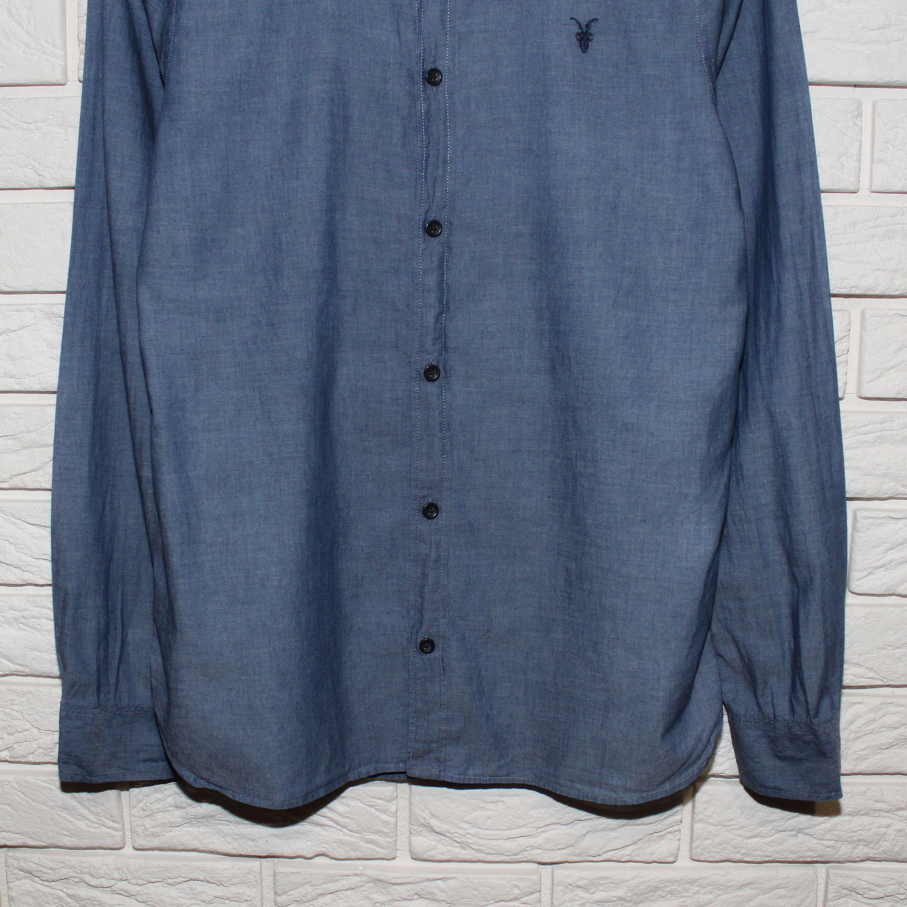 Allsaints Allsaints Mens Blue Longsleeve Shirt Size S M Size US S / EU 44-46 / 1 - 5 Thumbnail