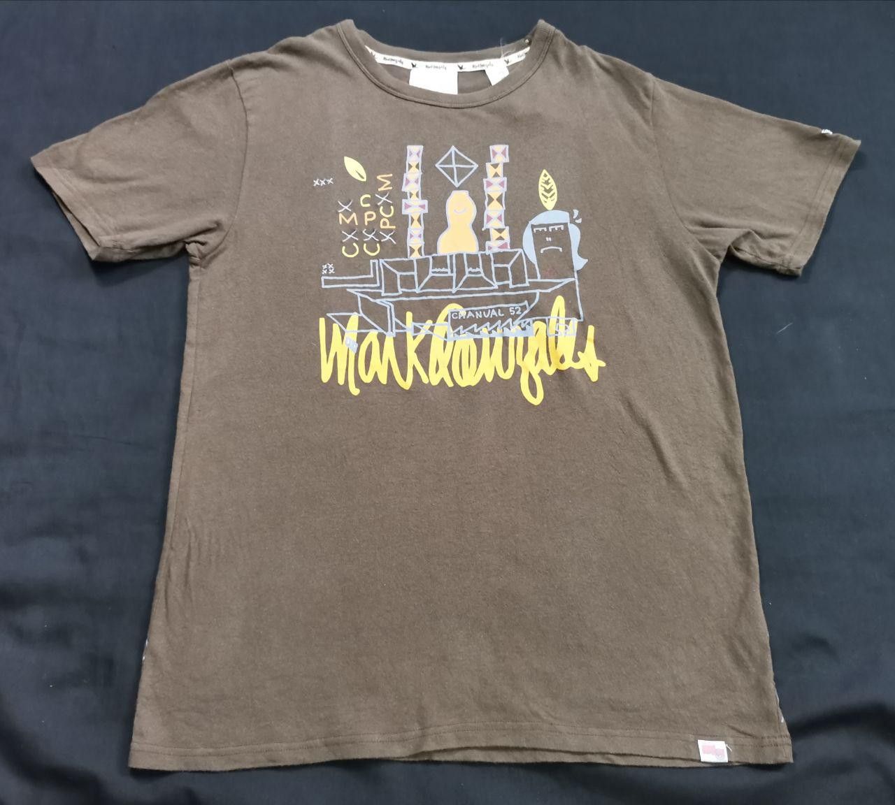 Sex Skateboards × Vintage × Welcome Skateboards Mark Gonzales Full Print Short Sleeve Rare skateboard Size US L / EU 52-54 / 3 - 2 Thumbnail