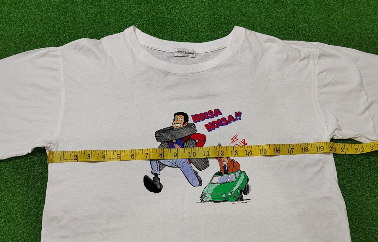 Anime × Japanese Brand × Vintage Vintage Lupin x Bridgestone Tire Rare Anime/ Mangga Size US L / EU 52-54 / 3 - 6 Thumbnail