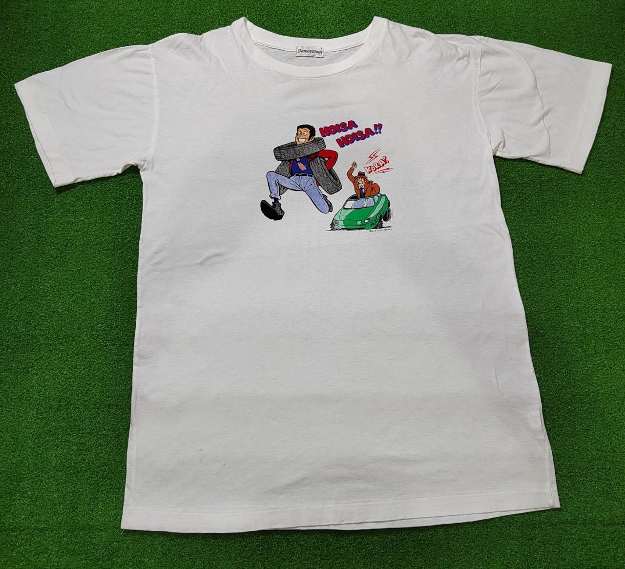 Anime × Japanese Brand × Vintage Vintage Lupin x Bridgestone Tire Rare Anime/ Mangga Size US L / EU 52-54 / 3 - 9 Thumbnail