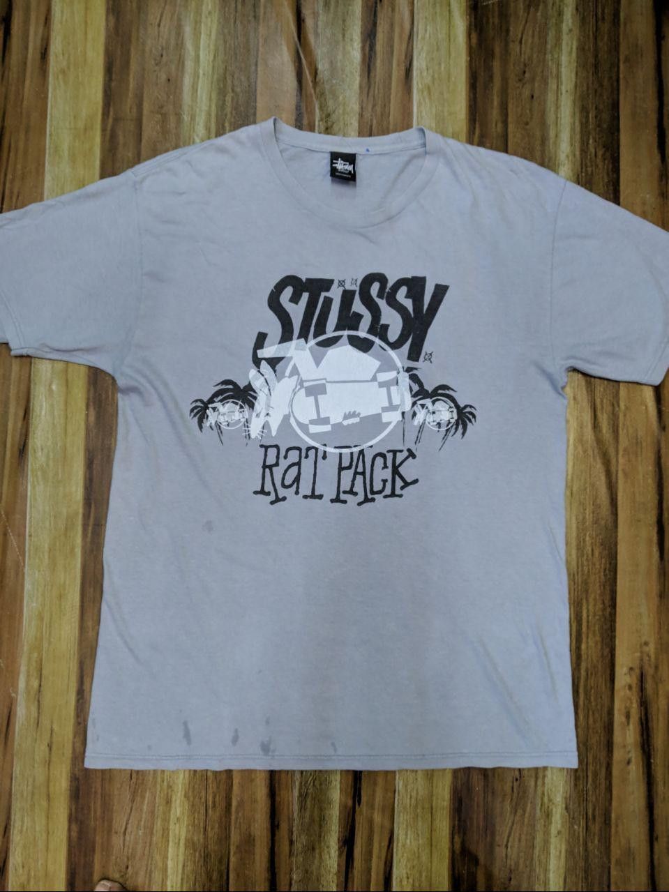 Stussy × Vintage Stussy Rat Pack X Streetwear Size US L / EU 52-54 / 3 - 8 Thumbnail