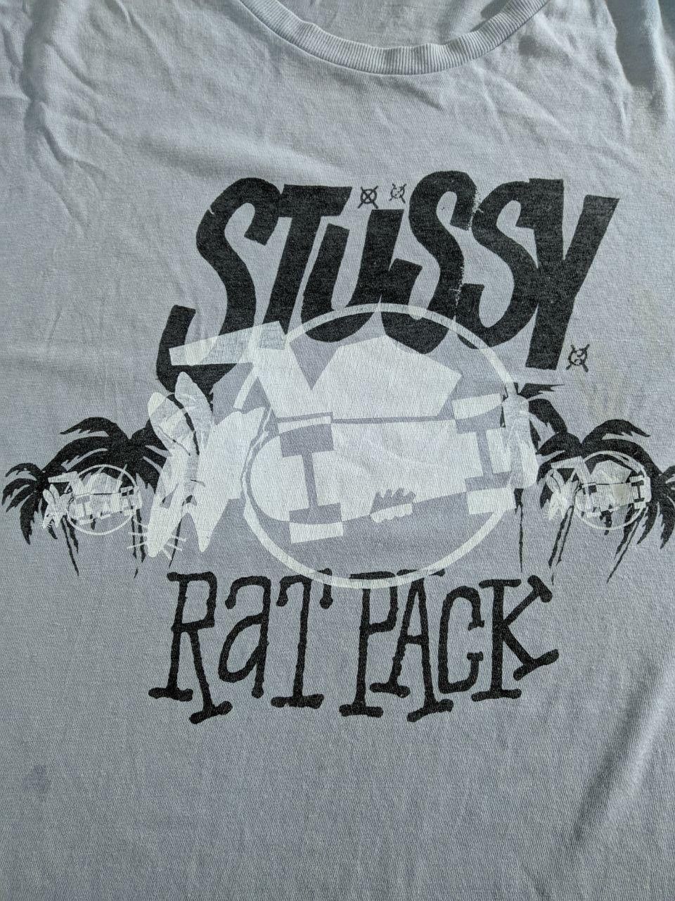 Stussy × Vintage Stussy Rat Pack X Streetwear Size US L / EU 52-54 / 3 - 1 Thumbnail