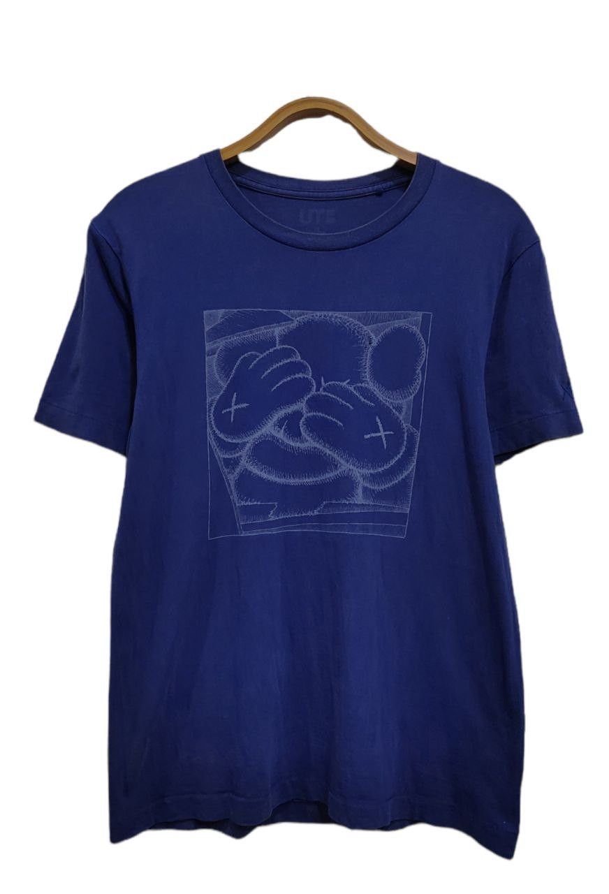 Designer × Kaws × Original Fake Kaws x Uniqlo Collaboration Flayed Tee Size US M / EU 48-50 / 2 - 2 Thumbnail