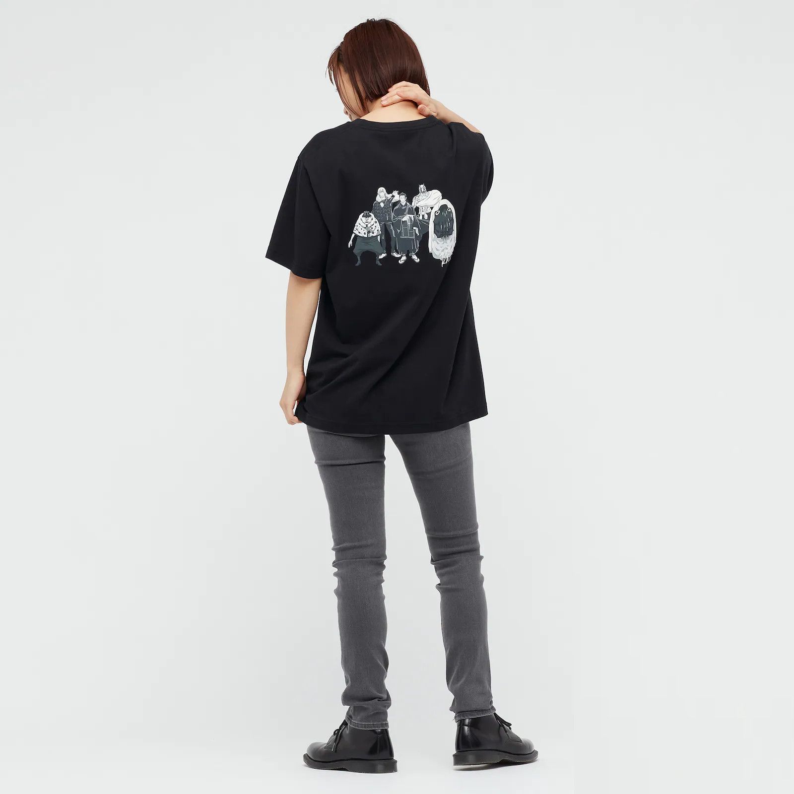 Anime × Cartoon Network × Japanese Brand JUJUTSU KAISEN Anime Size XL Black No. 2/ CowboyBepop Size US XL / EU 56 / 4 - 8 Thumbnail