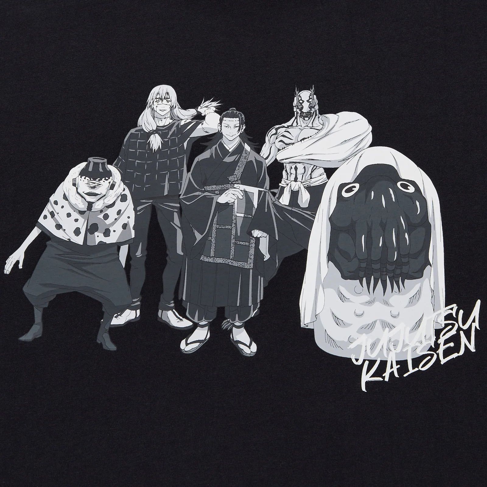 Anime × Cartoon Network × Japanese Brand JUJUTSU KAISEN Anime Size XL Black No. 2/ CowboyBepop Size US XL / EU 56 / 4 - 4 Thumbnail